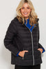 CARLEY CONTRAST LINED PADDED JACKET