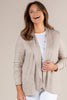 HEDRENA JERSEY CURVED HEM CARDIGAN