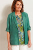 1 BUTTON TAB SLEEVE JACKET