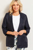 1 BUTTON TAB SLEEVE JACKET
