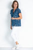 DEE TRIM DETAIL S/S TEE TOP