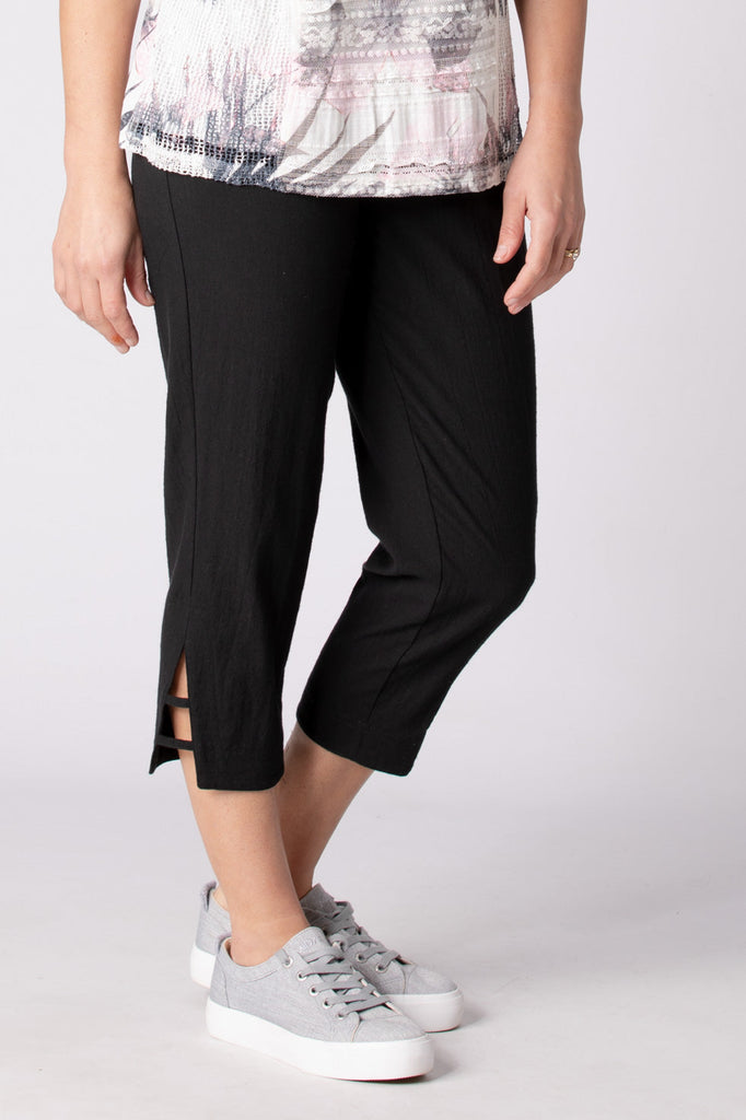 CABLE BEACH CROP HEM DETAIL PANT
