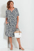 UMBERTO PRINT DRESS