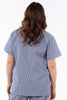 ENERGY CHECK V NECK SCRUB TOP